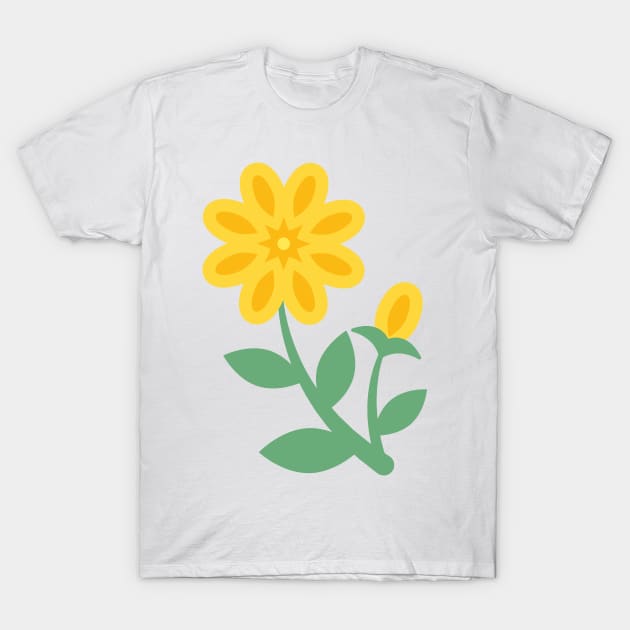 Cute Colorful Daisy T-Shirt by SWON Design